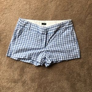 JCrew Gingham Shorts